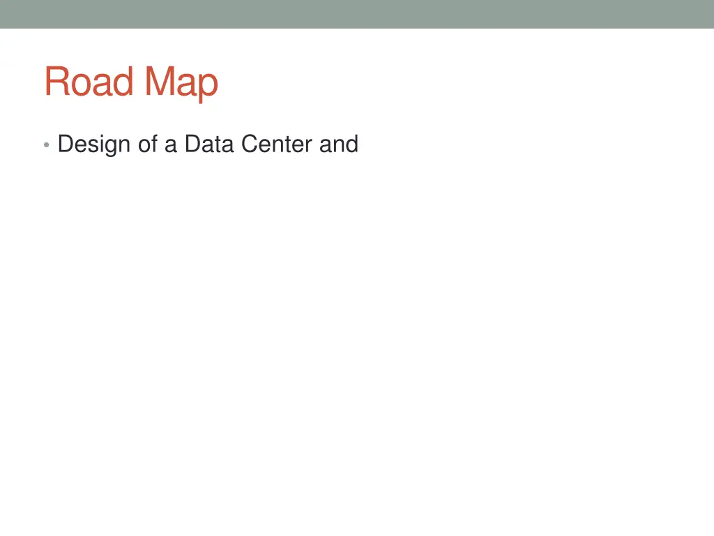 road map