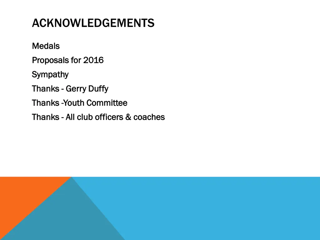 acknowledgements