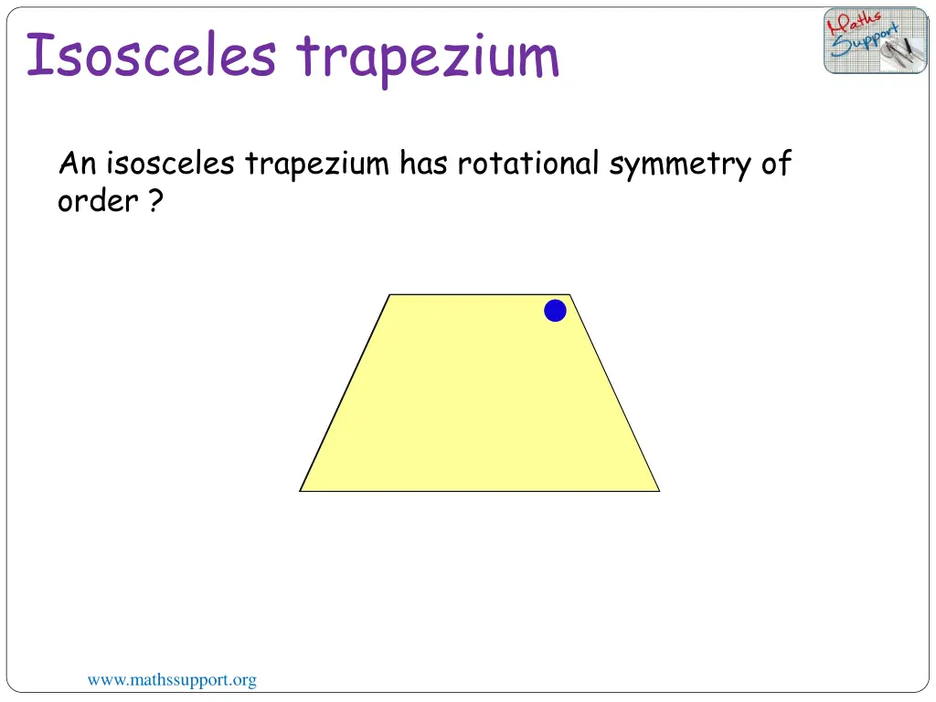 isosceles trapezium