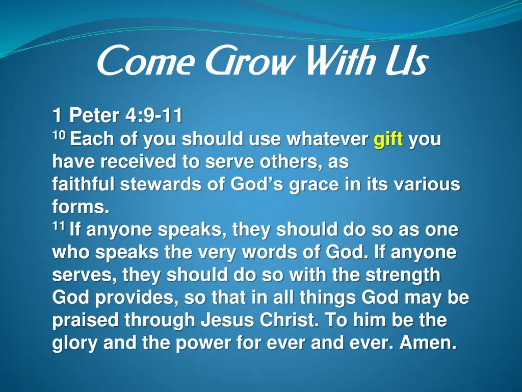 come grow with us come grow with us 7