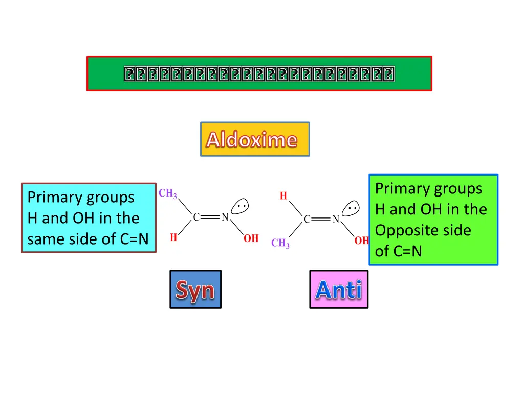 aldoxime