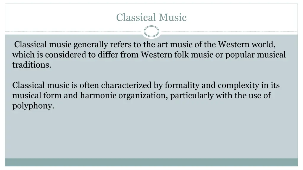 classical music