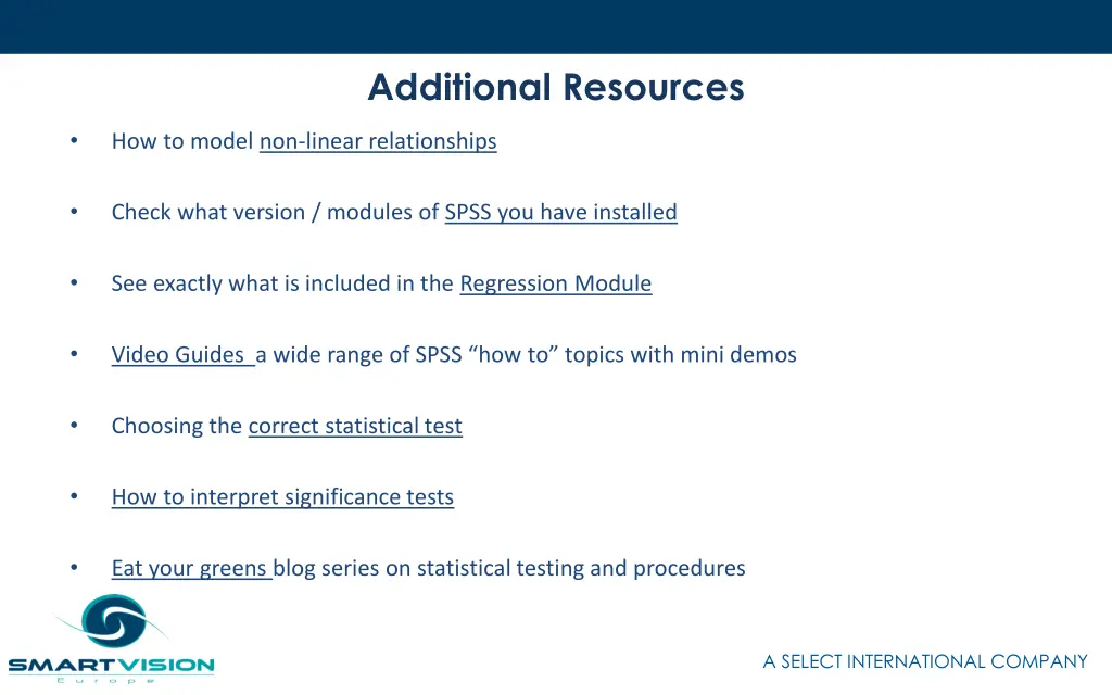 additional resources