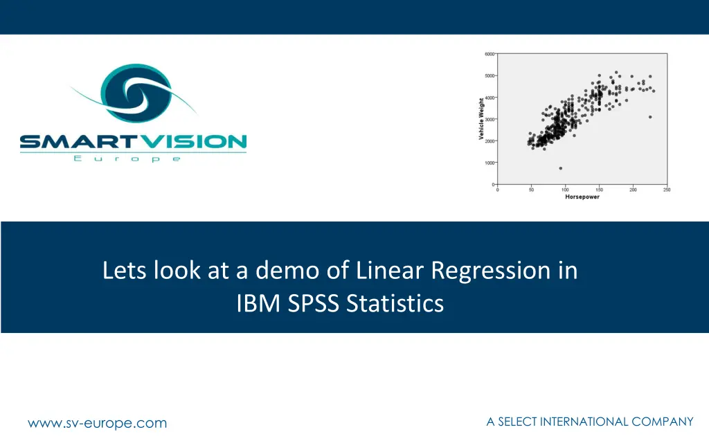 lets look at a demo of linear regression