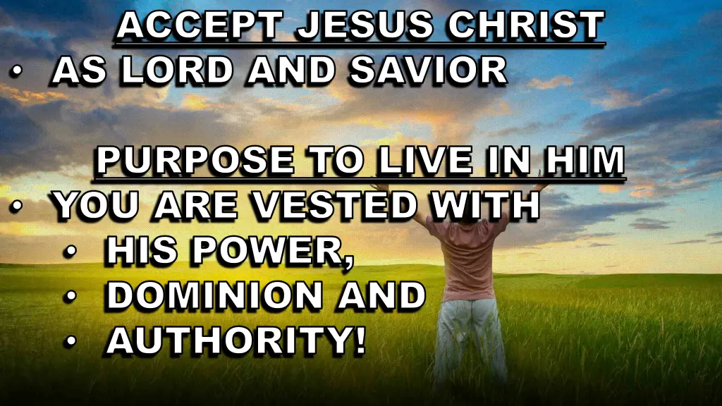 accept jesus christ accept jesus christ as lord