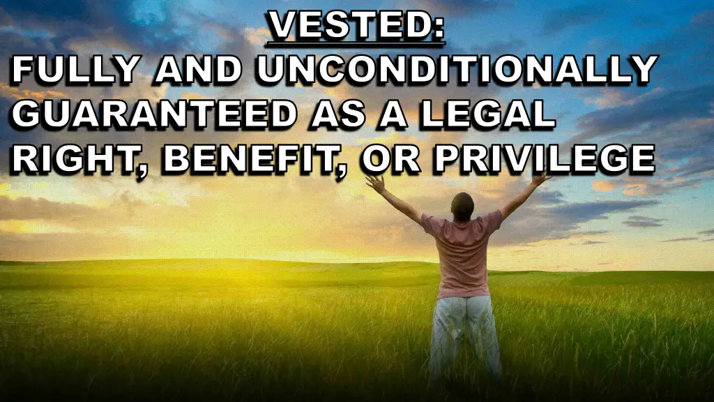 vested vested