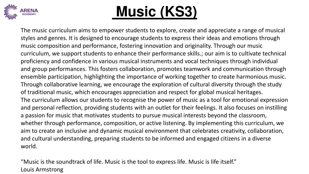 music ks3