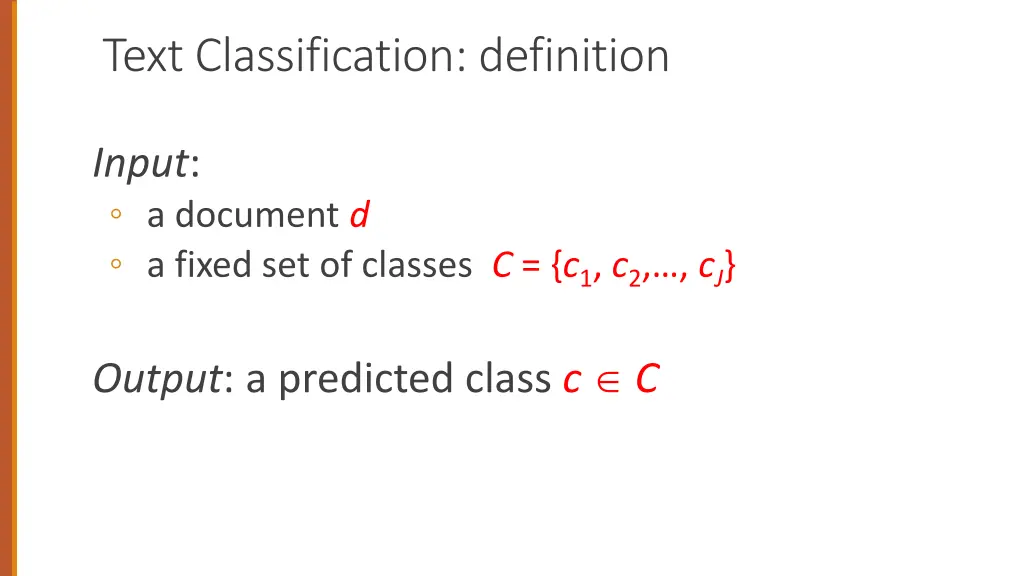text classification definition