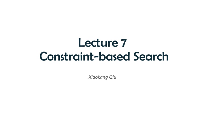 lecture 7