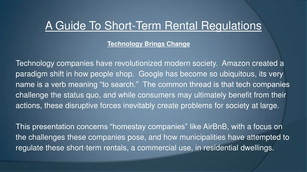 a guide to short term rental regulations 1