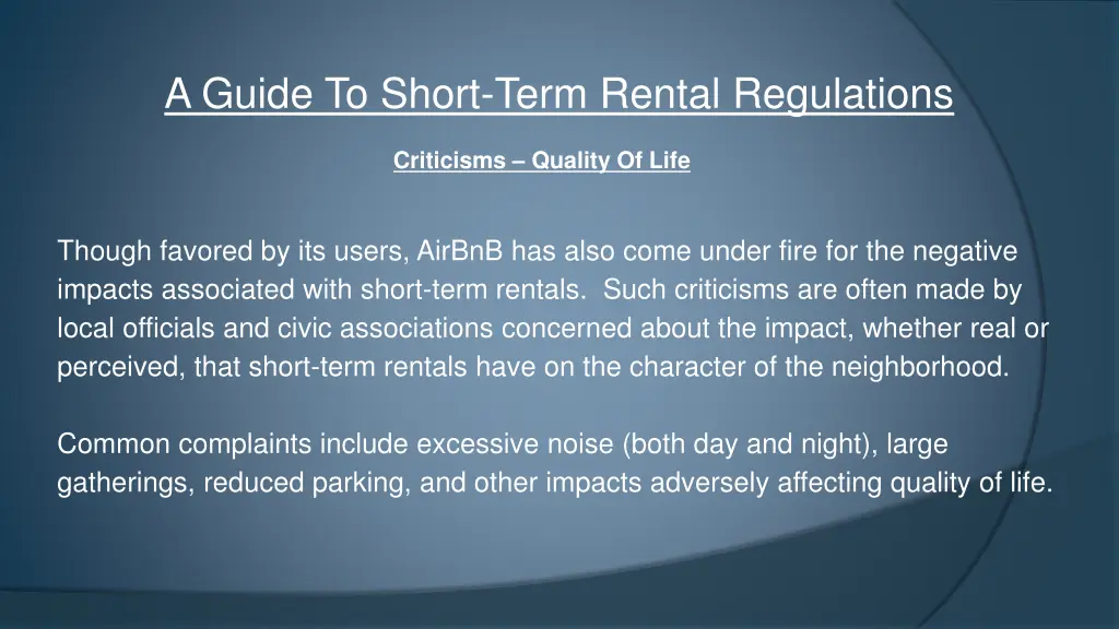 a guide to short term rental regulations 11