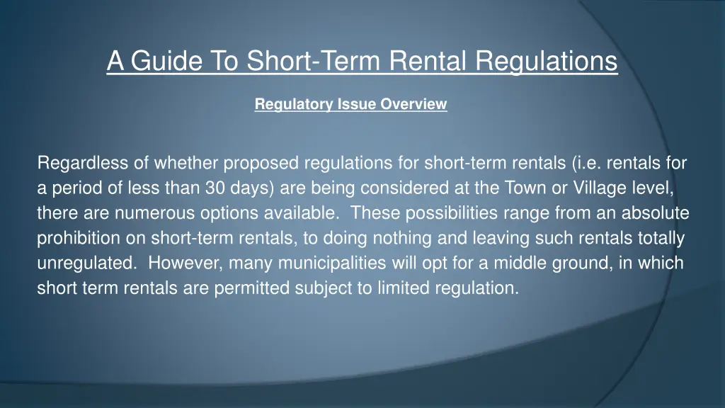 a guide to short term rental regulations 17