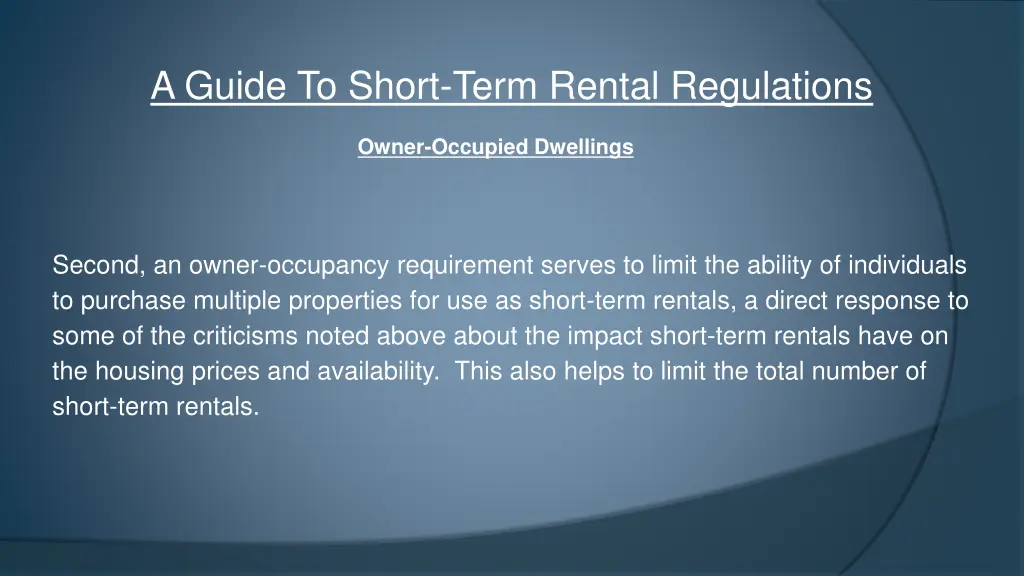 a guide to short term rental regulations 20