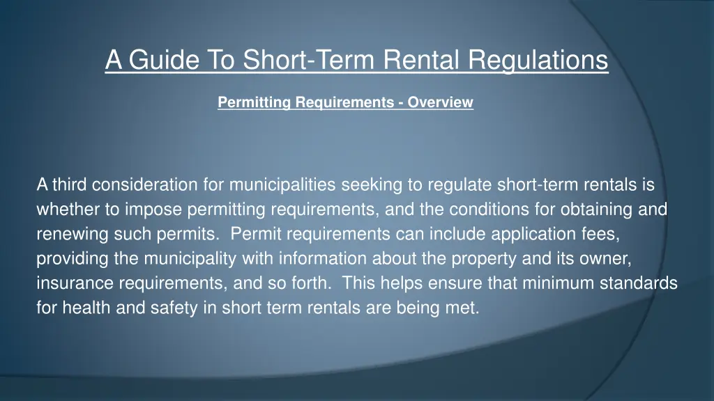 a guide to short term rental regulations 22
