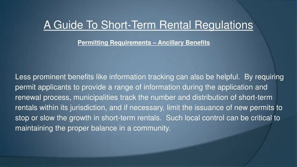 a guide to short term rental regulations 27