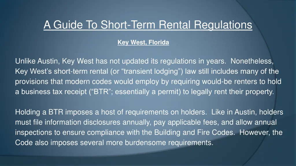 a guide to short term rental regulations 38