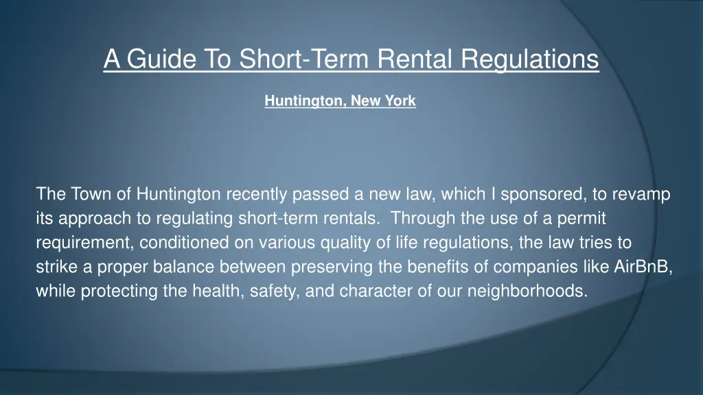 a guide to short term rental regulations 41