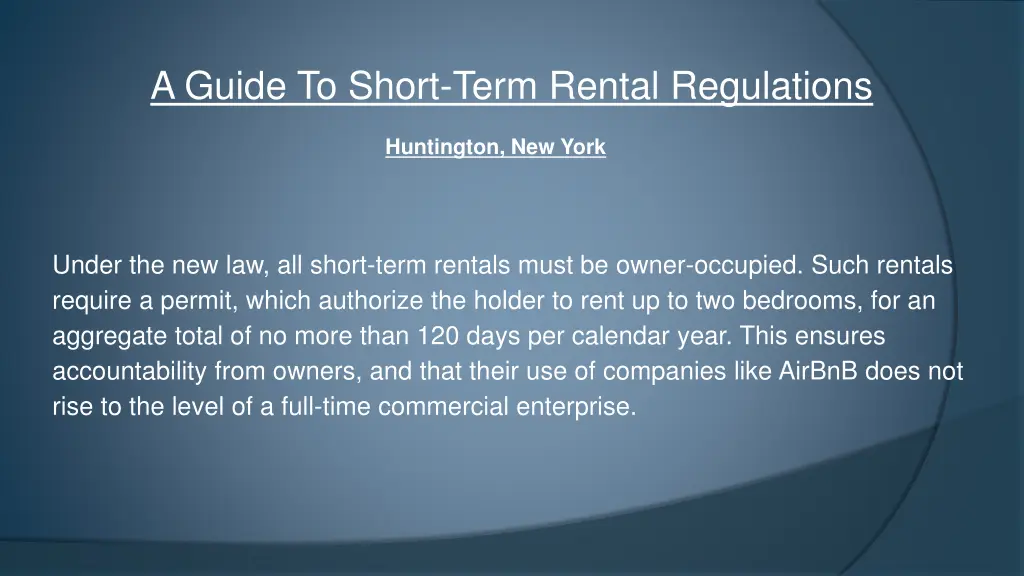 a guide to short term rental regulations 42