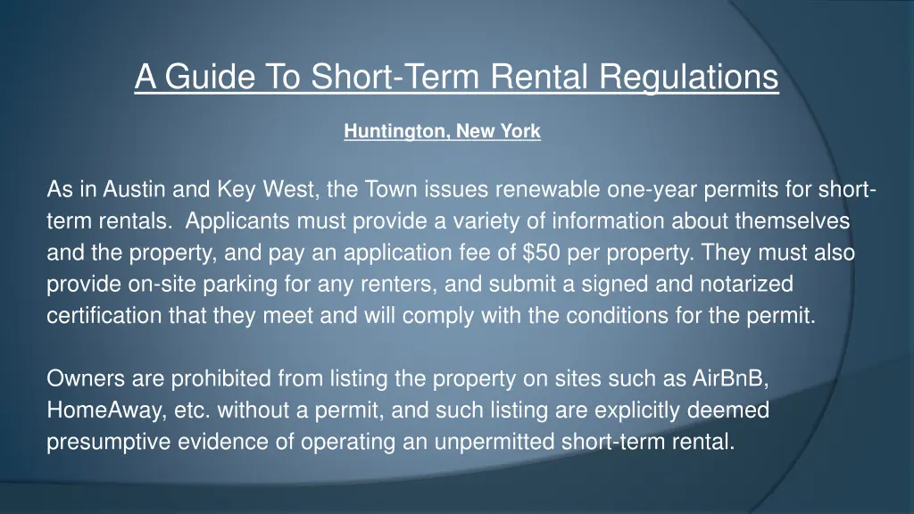 a guide to short term rental regulations 43