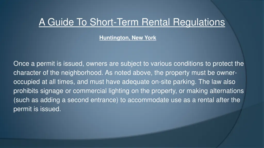 a guide to short term rental regulations 44