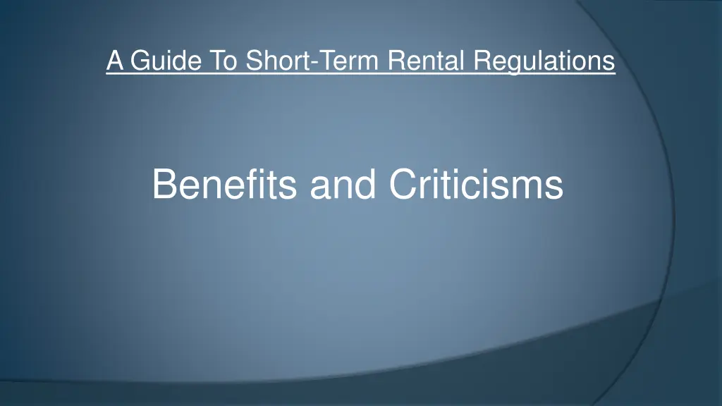 a guide to short term rental regulations 7