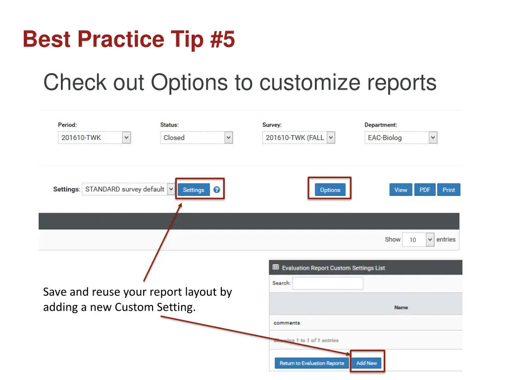 best practice tip 5