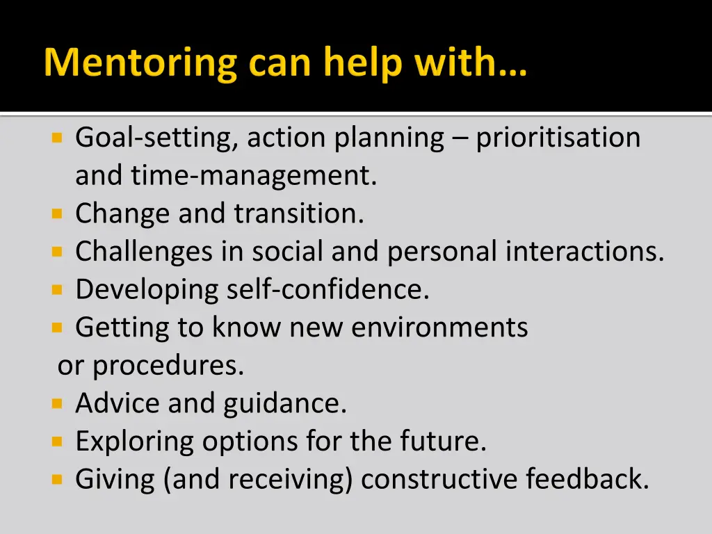 goal setting action planning prioritisation