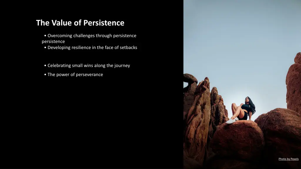 the value of persistence
