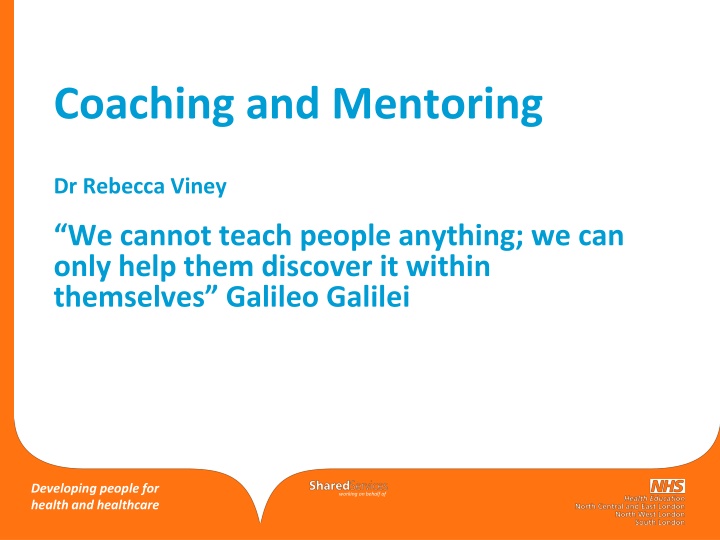 coaching and mentoring