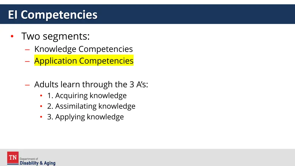 ei competencies