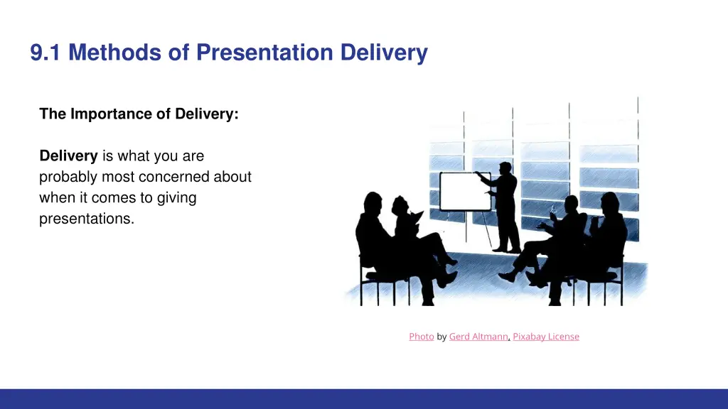 9 1 methods of presentation delivery