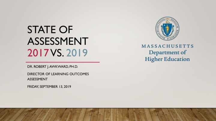 state of assessment 2017vs 2019