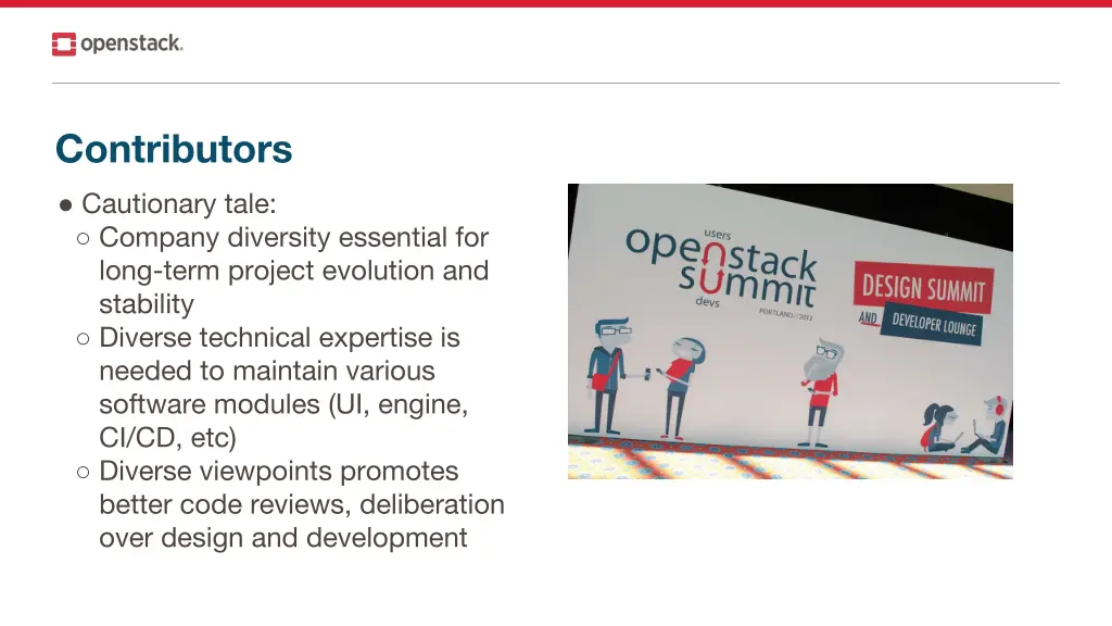 contributors cautionary tale company diversity