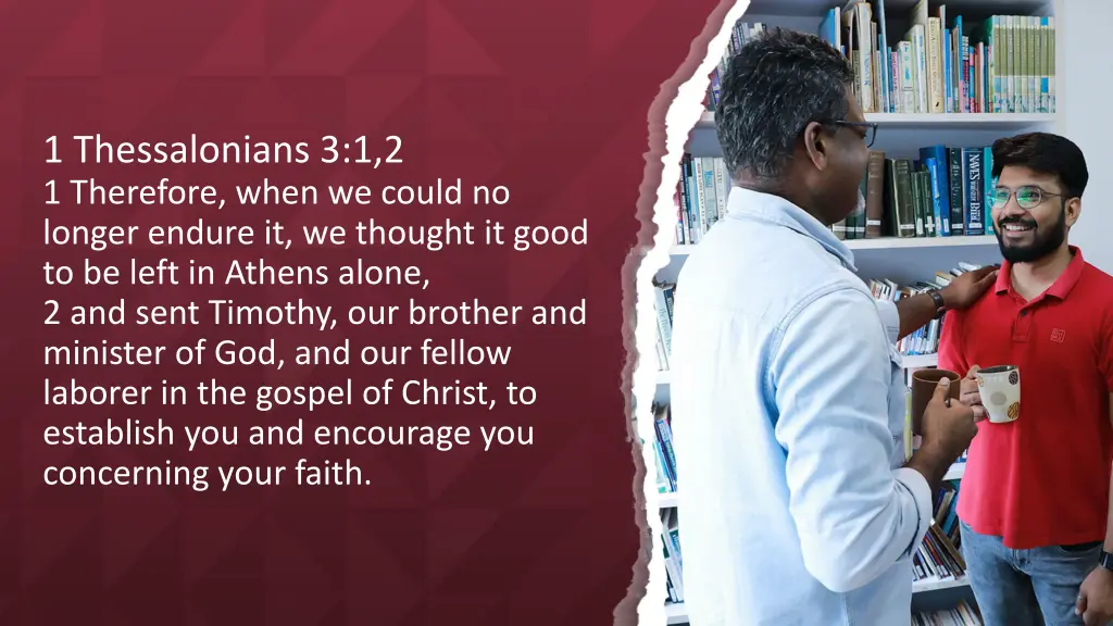 1 thessalonians 3 1 2 1 therefore when we could
