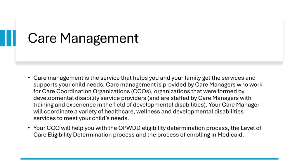 care management