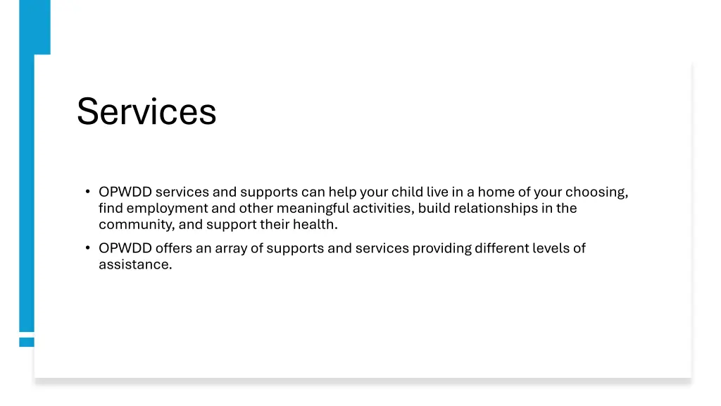services