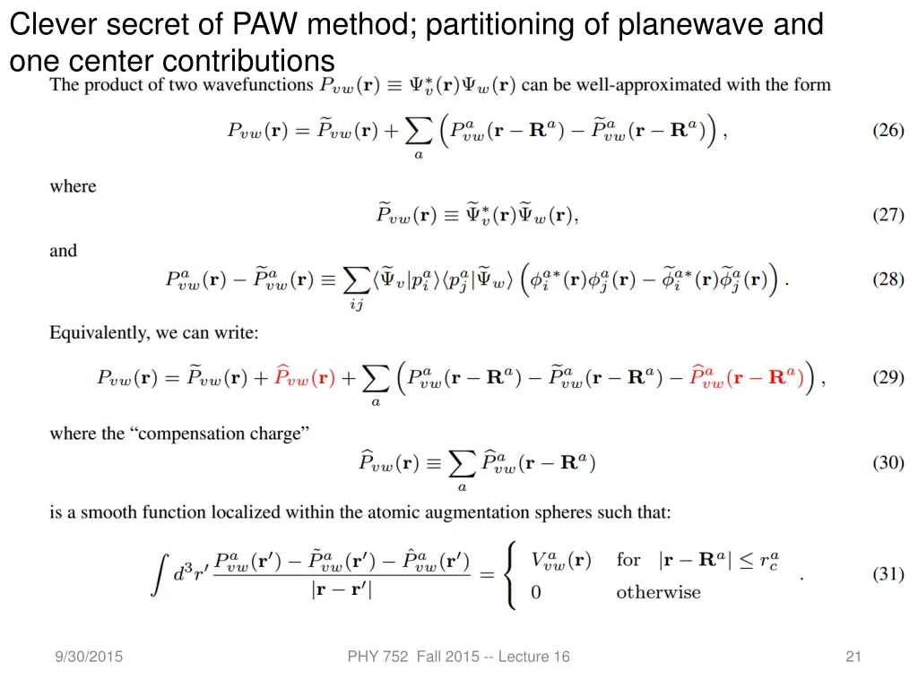clever secret of paw method partitioning