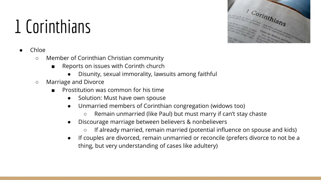 1 corinthians