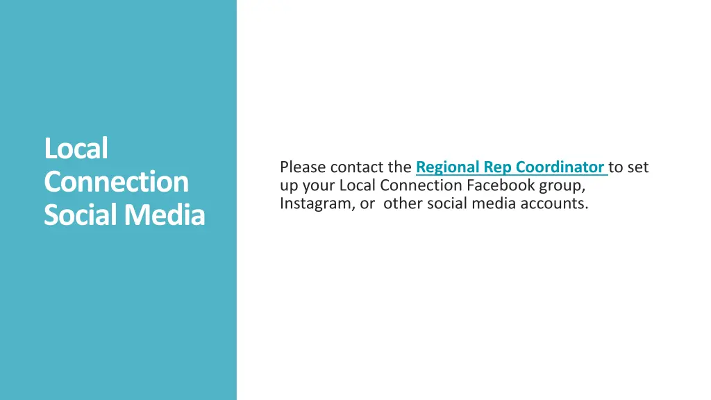 local connection social media