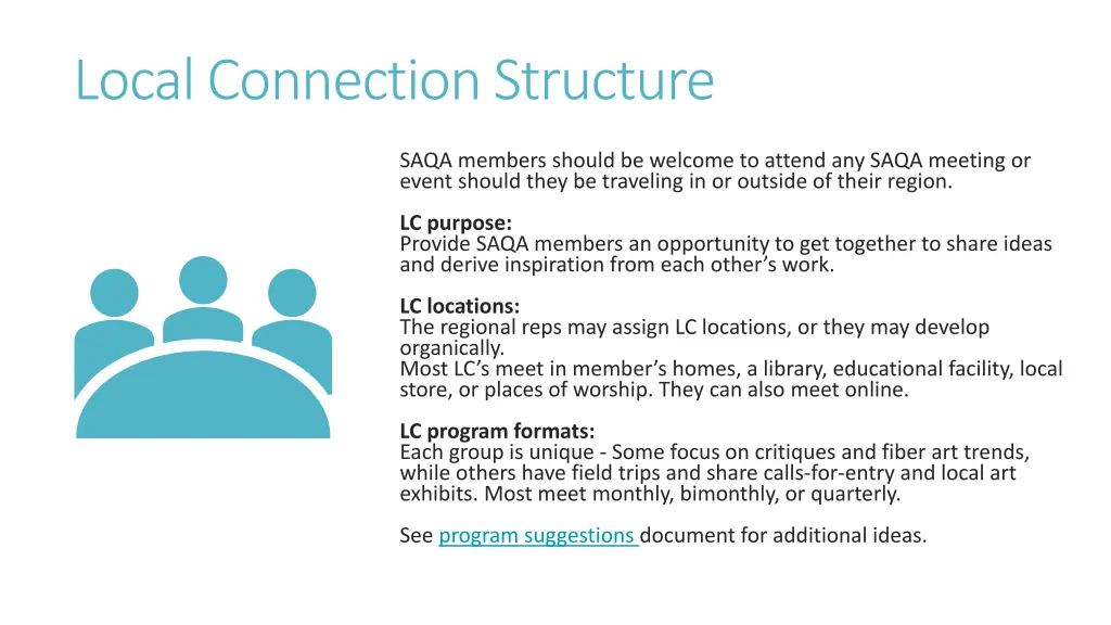 local connection structure
