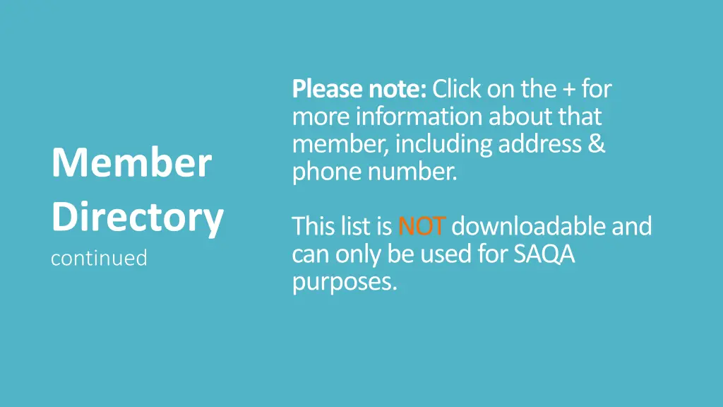 please note click on the for more information