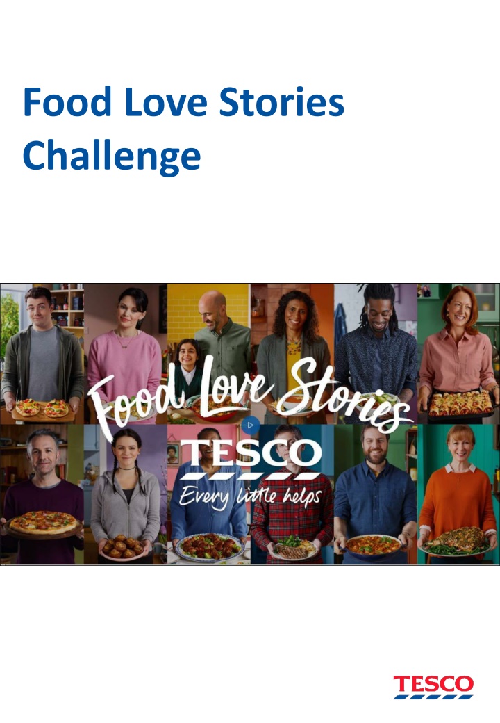 food love stories challenge