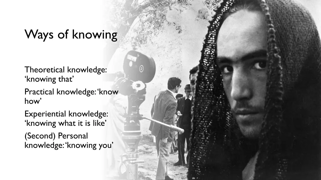 ways of knowing 1