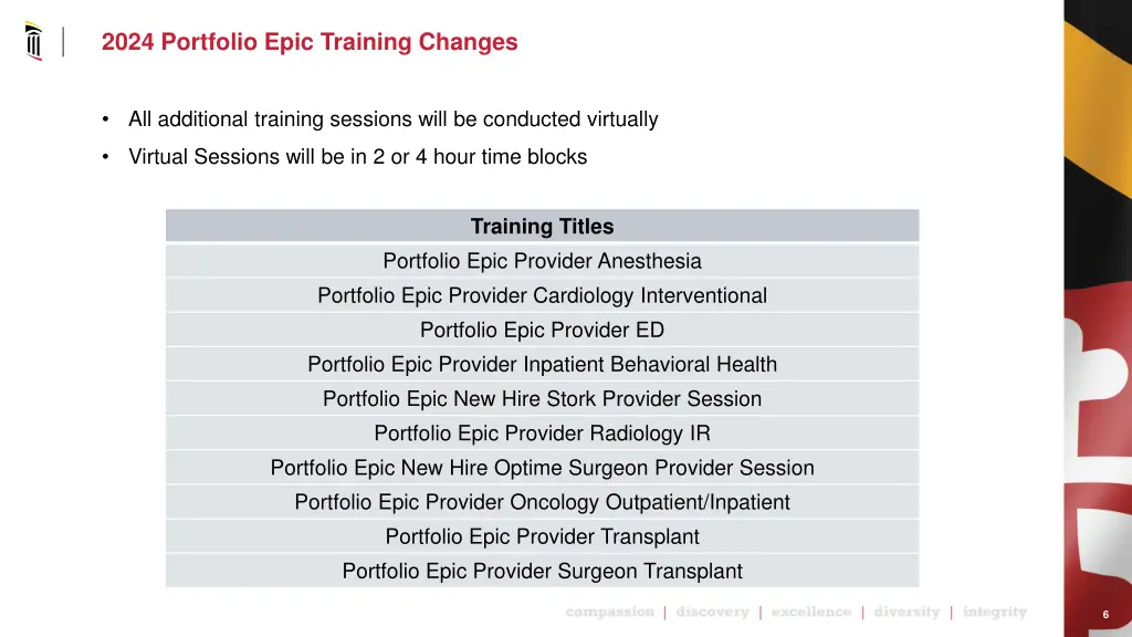 2024 portfolio epic training changes 1
