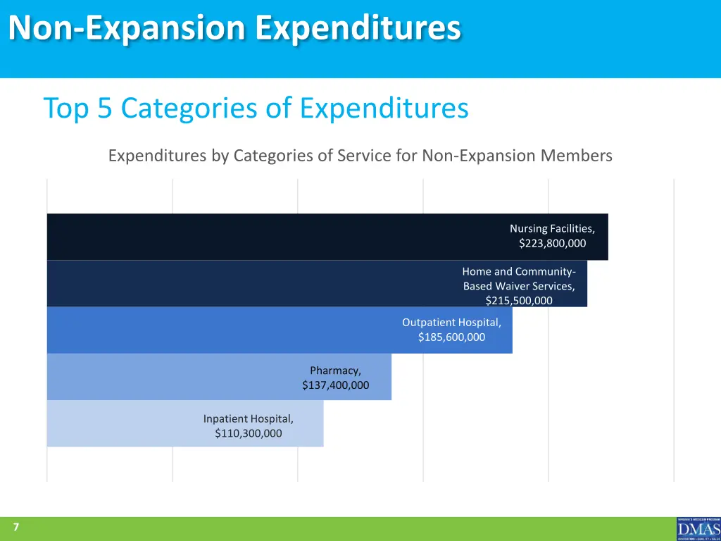 non expansion expenditures