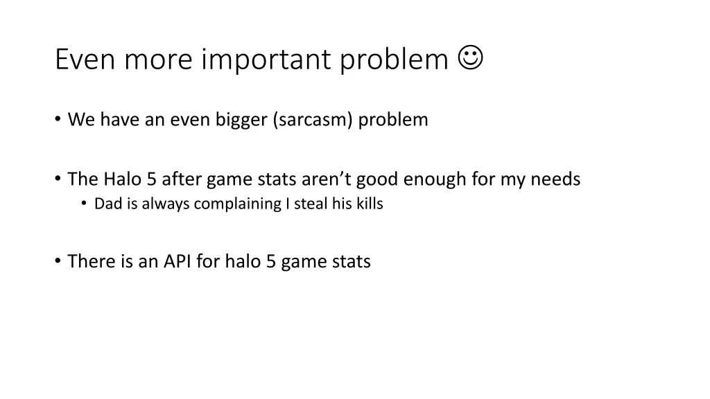 even more important problem