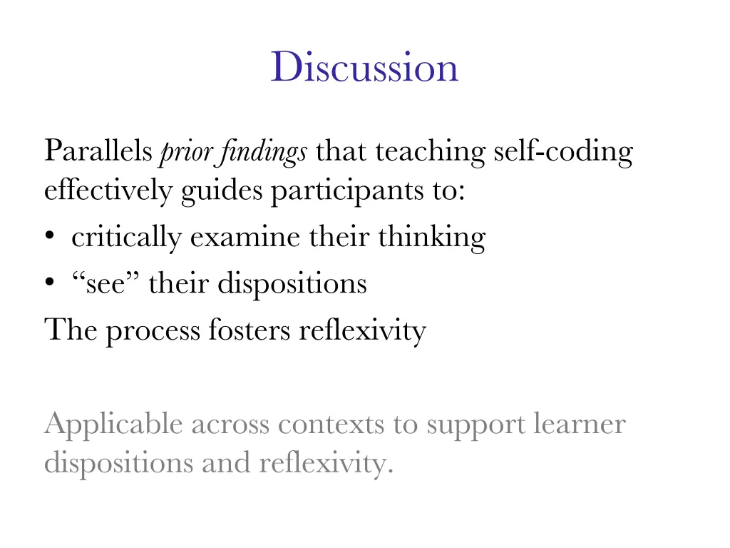 discussion