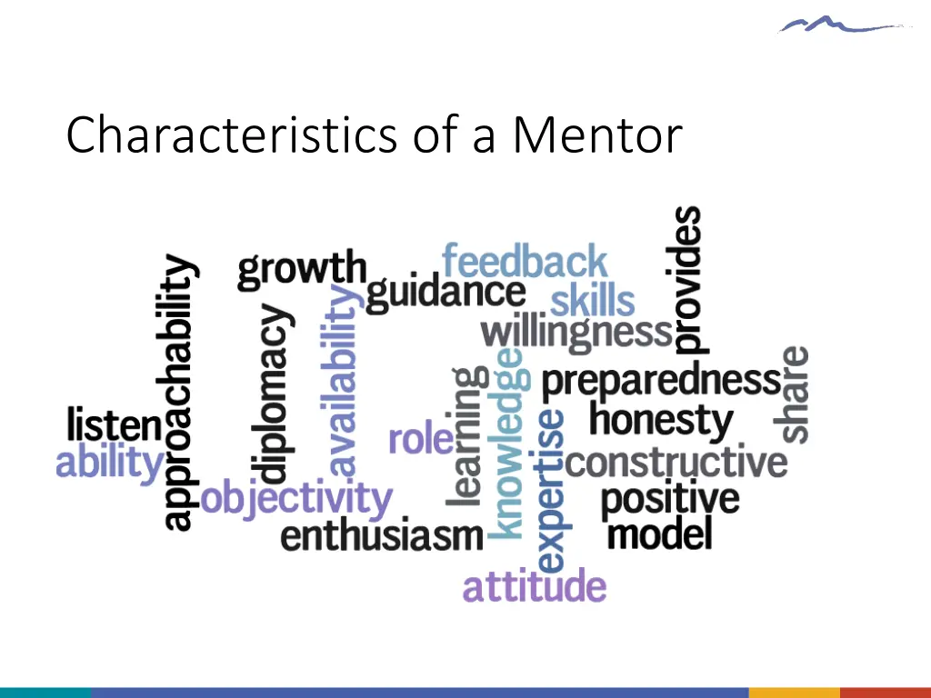 characteristics of a mentor