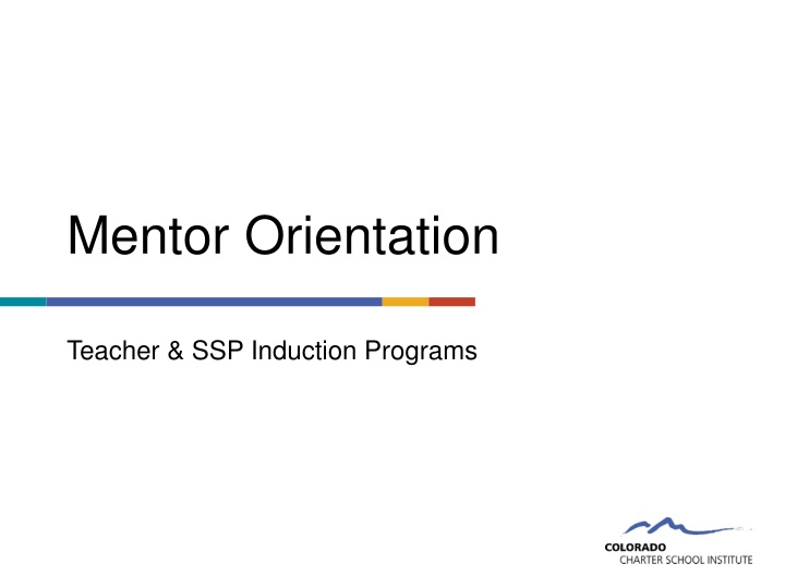mentor orientation