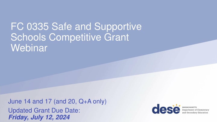 fc 0335 safe and supportive schools competitive